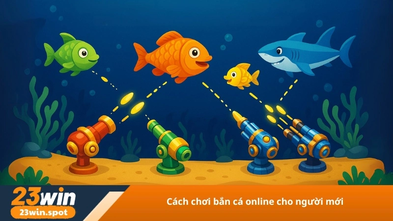 Cách chơi bắn cá online cho người mới