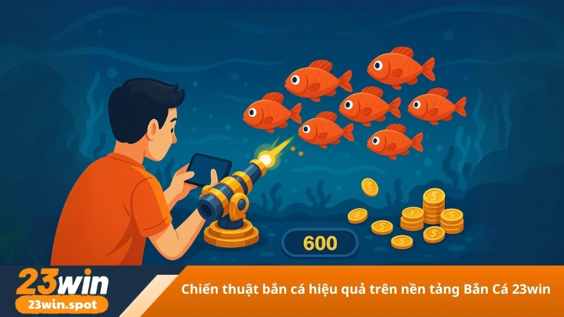 chiến thuật bắn cá hiệu quả trên nền tảng Bắn Cá 23win